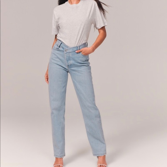 Abercrombie Fitch - High Rise Jeans Boot Leg Dad - US4 / US27 - Picture 3 of 7